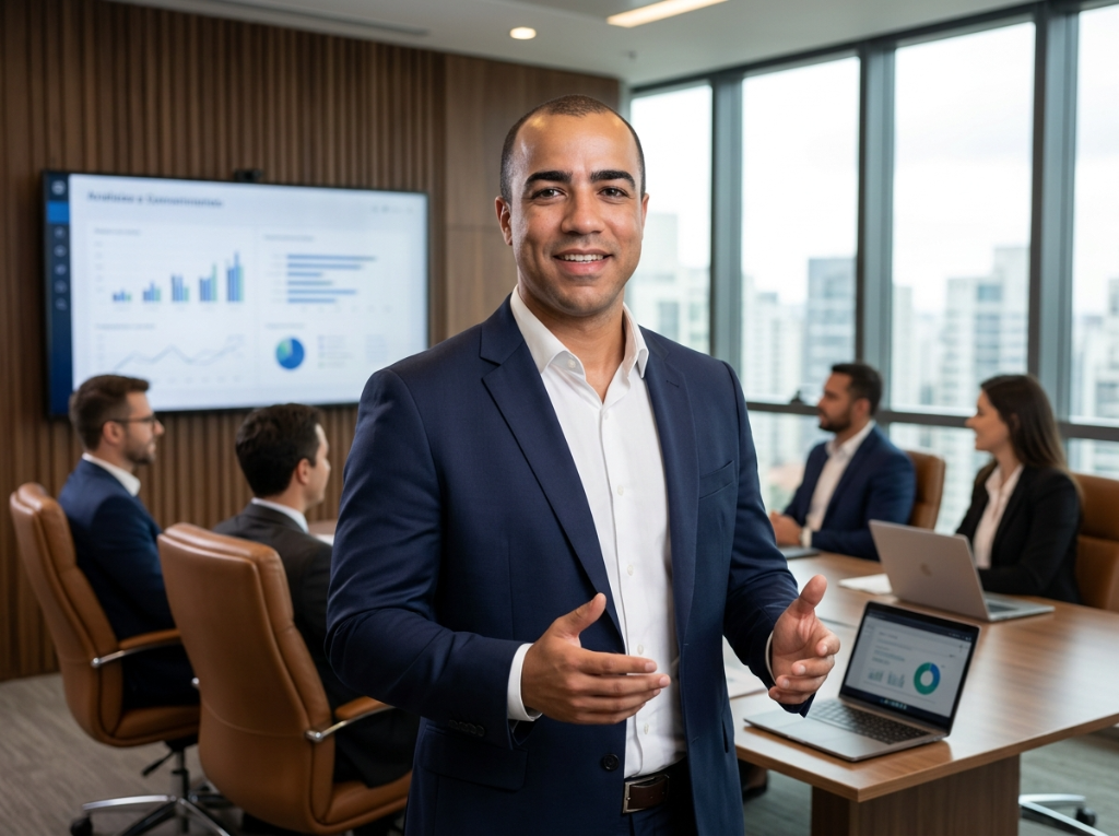 Dan Invest apresentando análise de FIIs